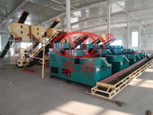 時產20噸有機肥設備（河北邢臺）